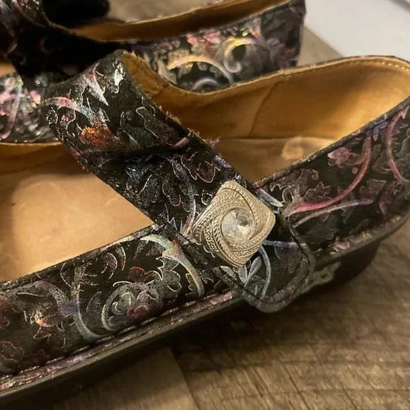 Alegria PAL-539 PG Lite Paloma Mary
Janes Iridescent Black Leather EU 37/
US 7.5 - Picture 7 of 13